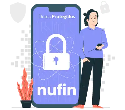 En Nufin tus datos están protegidos